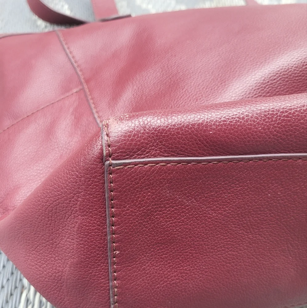 Fossil Mimi Large Leather Tote Bag - Picture 7 of 16